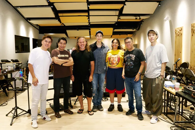 王力宏相隔4年率「復仇者聯盟」重回台北小巨蛋開唱。寬魚國際提供