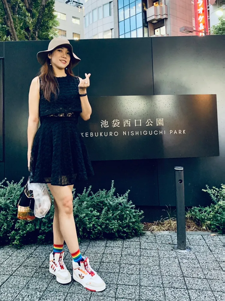 厭世姬就是在日本旅遊時接到「賴佩霞參選」勁爆消息，厭世姬提供