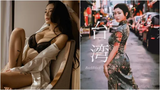 《AV帝王》爆乳女優嫵媚現身迪化街　來台拍成人片「感謝台灣經歷」