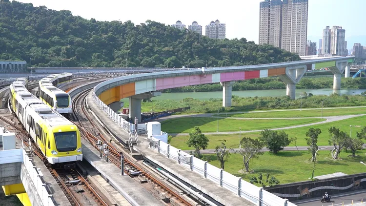 新北捷運路線不斷拓展中，朝未來10萬市民享3座車站，將可以與東京、首爾齊名。捷運局提供
