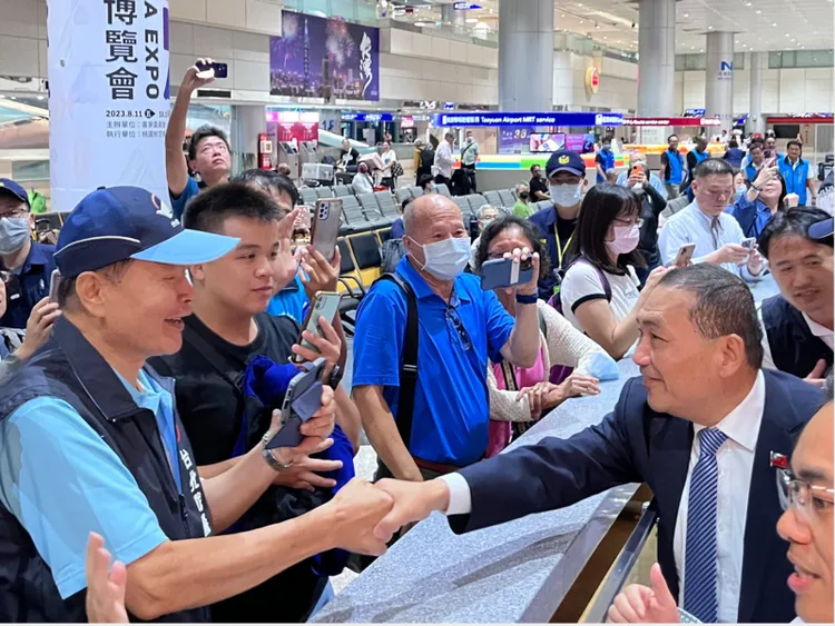 侯友宜。中央社