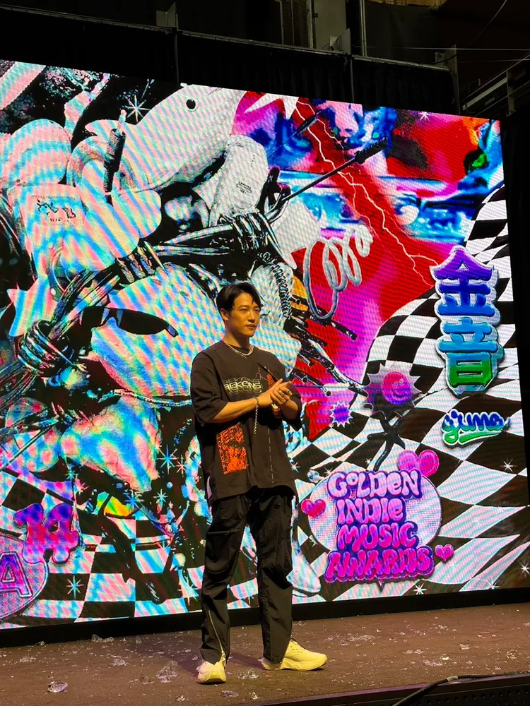 熊仔擔任本屆金音創作獎主持。林丞偉攝