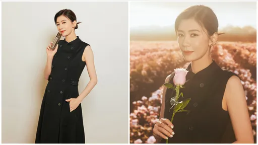 賈靜雯是隱藏版Dior「富翁」　玫瑰源萃養膚香到一直被親