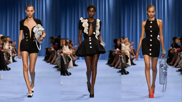 BALMAIN 2024春夏時裝。品牌提供