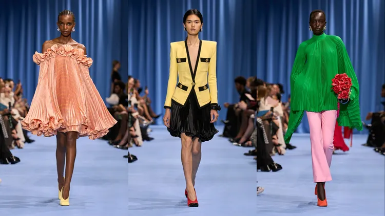 BALMAIN 2024春夏時裝。品牌提供