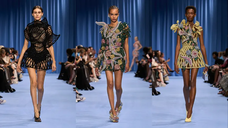 BALMAIN 2024春夏時裝。品牌提供