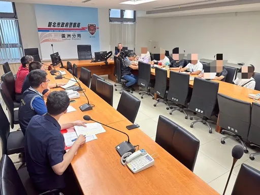 蘆洲宮廟明遶境 轄區警與主辦簽署「六大公約」維護秩序