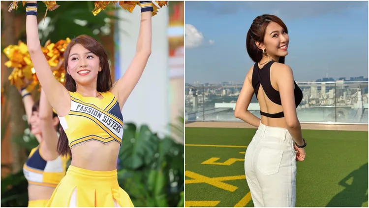 身形優美姣好的Peggy是中信啦啦隊人氣成員。翻攝自IG Peggy沛祺