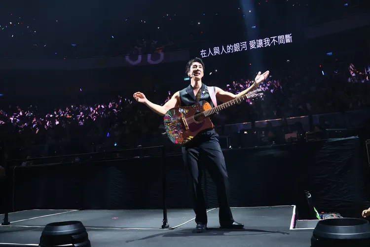 王力宏第5度攻蛋。彭欣偉攝