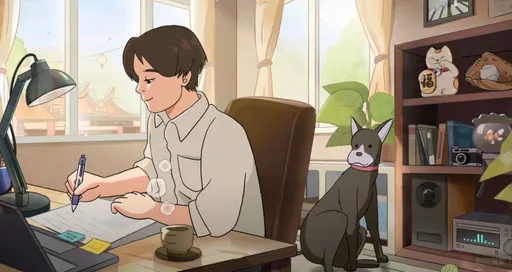 賴清德「Lofi」YT頻道上架「歷屆總統競選曲」 動畫藏這些彩蛋