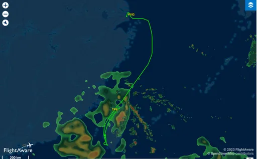 海葵打亂長榮2航班!盤旋飛不進高雄機場 長榮還原實況