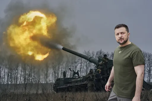 雙拳齊發!澤連斯基:南部和東部反攻俄軍有進展