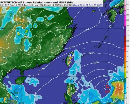 菲律賓東方恐有擾動系統　氣象專家：有機會影響中秋連假
