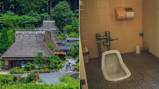 日本茅草屋之里「糞便成災」怕了 老外不會蹲!公廁要砍掉重練