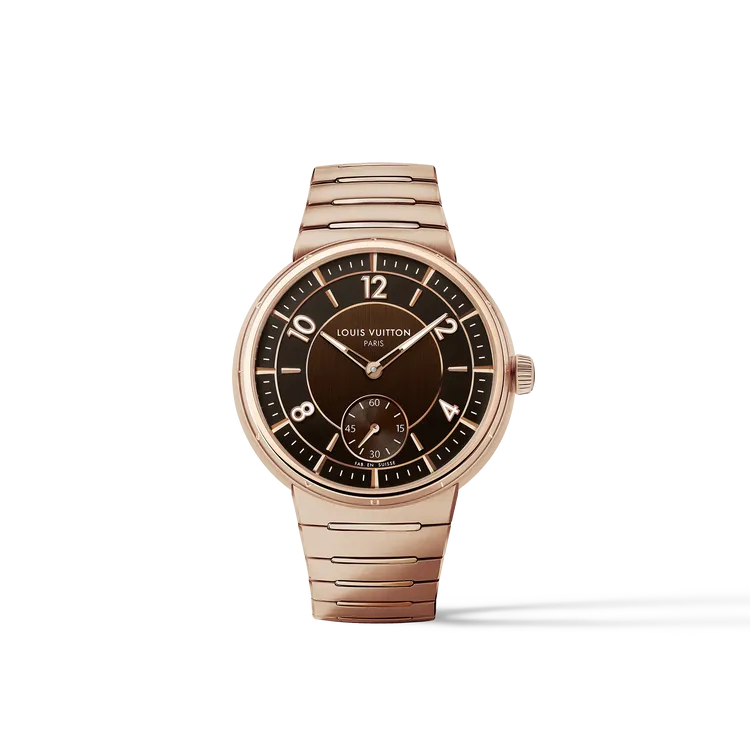 Tambour玫瑰K金款，40mm，18K玫瑰金，169萬元。品牌提供