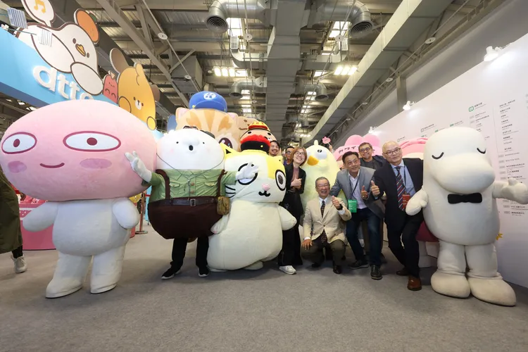 文博會參展業者有許多人氣IP，包含貓貓蟲咖波、皇阿瑪的後宮生活等。取自文化部網站