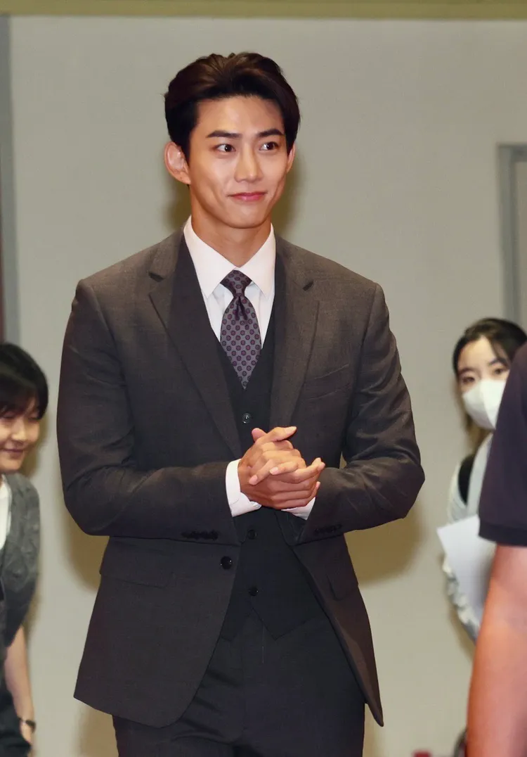 玉澤演自認不是愛哭的人。彭欣偉攝