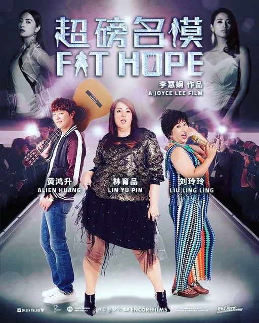 小鬼與阿喜2018年合拍電影《超磅名模》。翻攝阿喜臉書