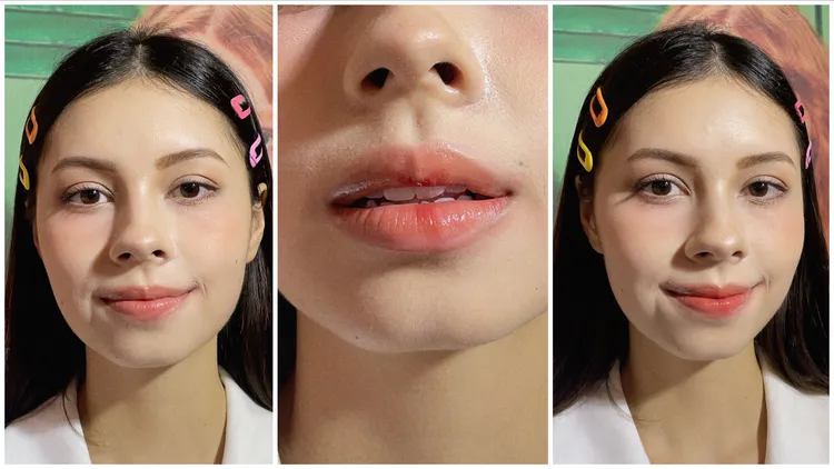 一濺鍾情唇采露進階上妝Tips。張家玲攝