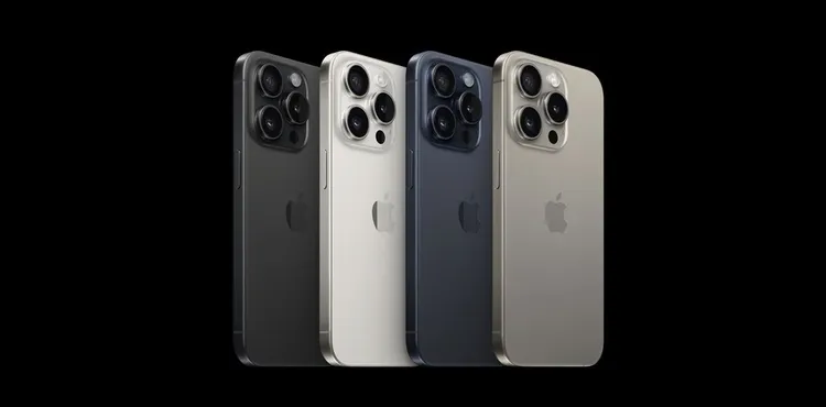 蘋果iPhone 15 Pro Max手機。翻攝自蘋果官網