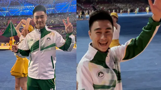 賭王兒帶隊澳門參戰杭州亞運電競賽 開幕式興奮到模糊