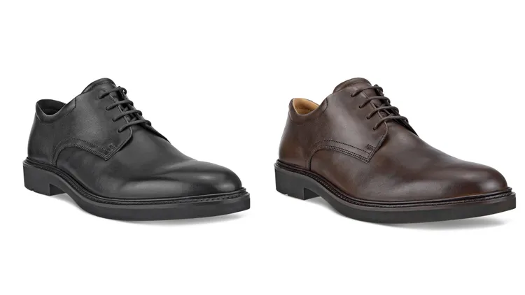 METROPOLE LONDON紳士皮鞋黑色、可可棕色，6680元。品牌提供