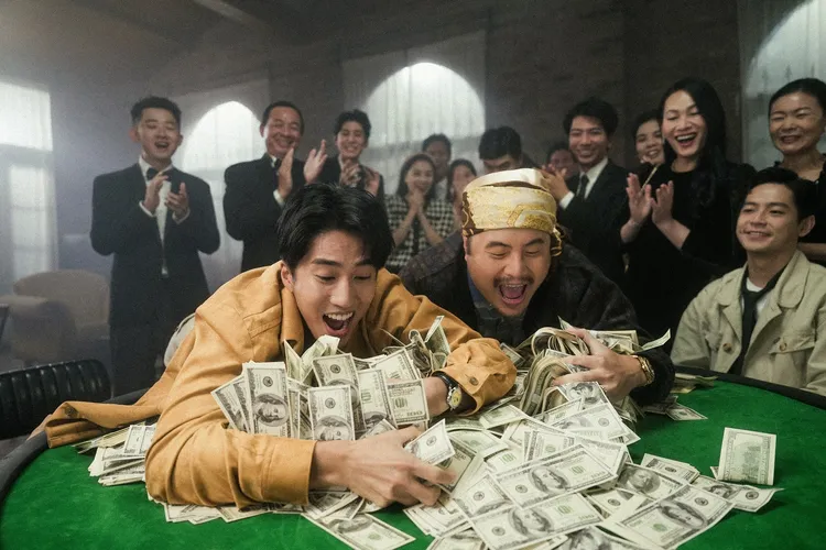 婁峻碩突發奇想翻拍多年前周星馳系列電影《賭俠》經典橋段並製作成MV。想不到音樂工作室提供