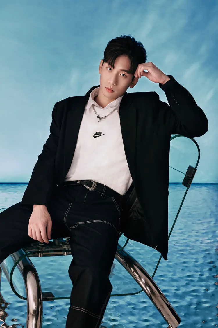 王冠閎透露最喜歡的NIKE單品是Air Force 1系列鞋款。品牌提供