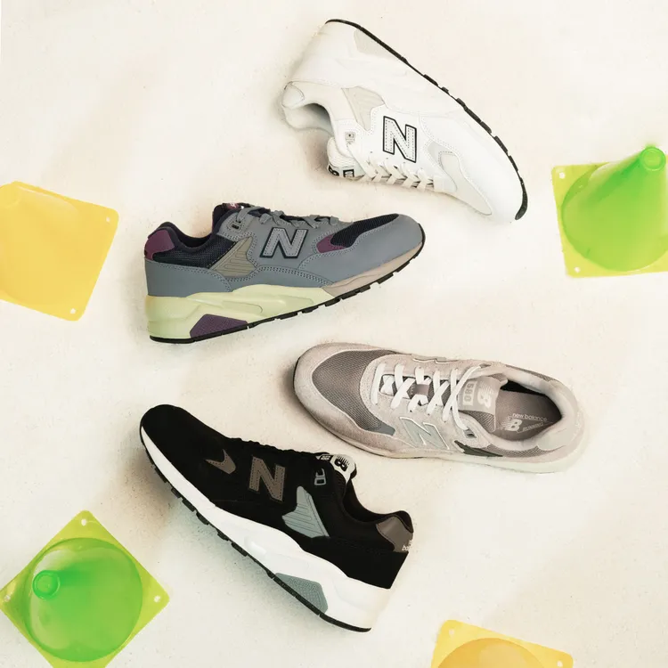 New Balance 580擁有4款秋季配色。品牌提供