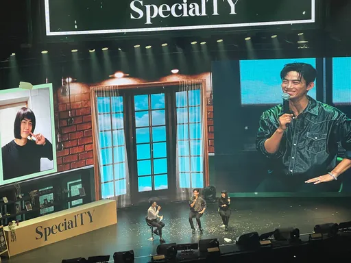 玉澤演登台首曝光妹妹長相 寵粉送「口水交融咖啡」全場瘋了