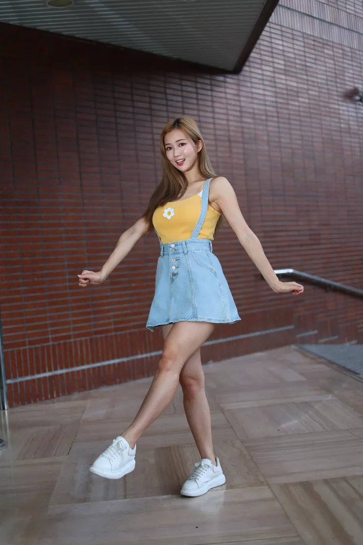 秀秀子能靜能動每天都朝氣滿滿。彭欣偉攝