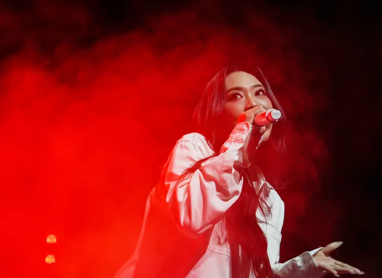 李泳知昨演唱會最後被台粉感動到哭了。Live Nation Taiwan提供