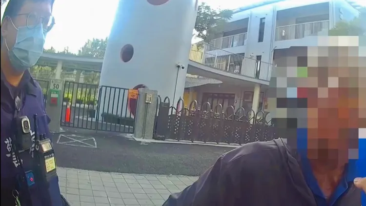 老伯酒測值超標遭法辦。讀者提供