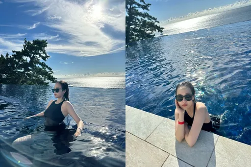 陽帆愛女遺傳辣妻基因　飛大阪度假美成這樣　