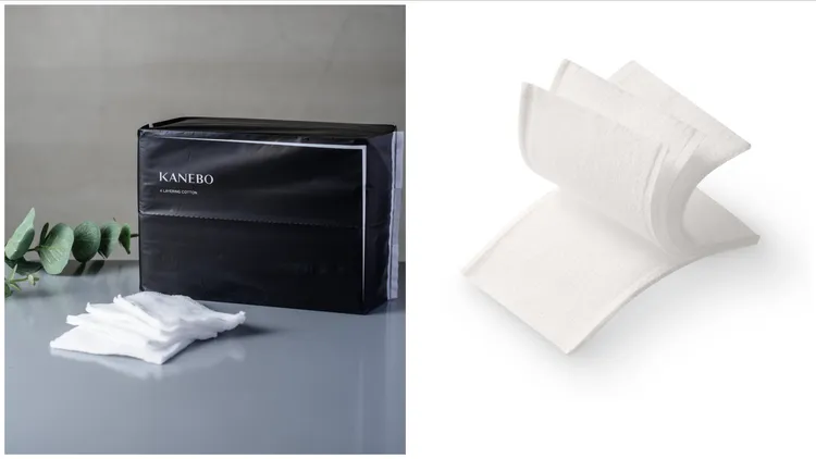 KANEBO美肌4層凈膚化妝棉，100片／330元。品牌提供