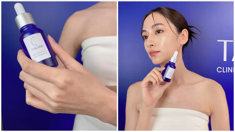 TAKAMI角質道小藍瓶，30ml／1780元、60ml／2850元。張家玲攝