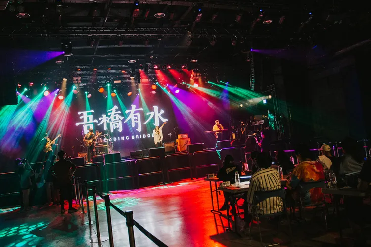 首屆樂團興奮波冠軍「吾橋有水」。高流提供