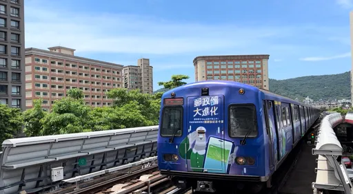 「走進未來科技」郵政鴿變身捷運數位鴿！民眾：太酷炫了！郵政Visa金融卡吸睛優惠一次看！
