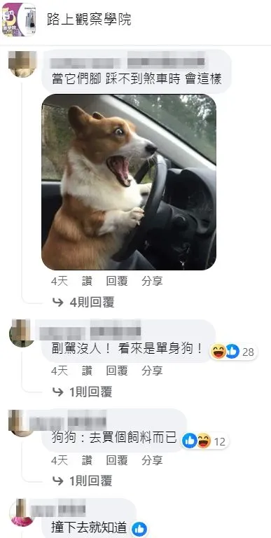 網友熱議笑翻。翻攝自臉書「路上觀察學院」