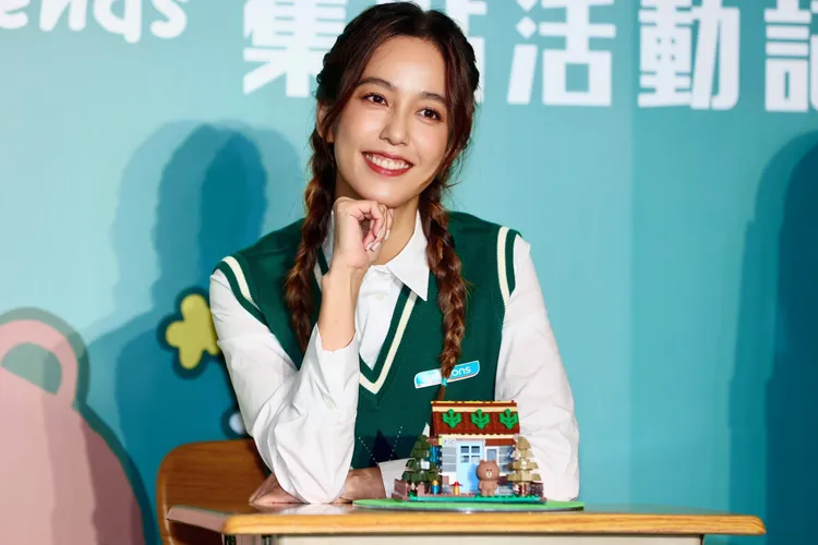 陳庭妮還不習慣已成人妻。彭欣偉攝