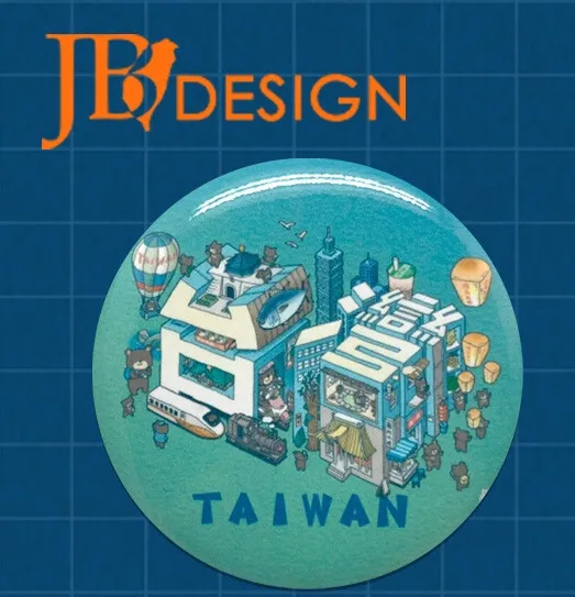 台灣粉絲找到原始圖比對，證實玉澤演別的就是台灣胸章。翻攝網路