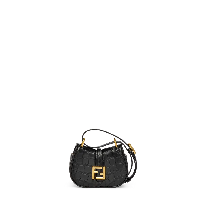 FENDI C’mon鱷魚皮革包款（Nano），18萬2000元。品牌提供