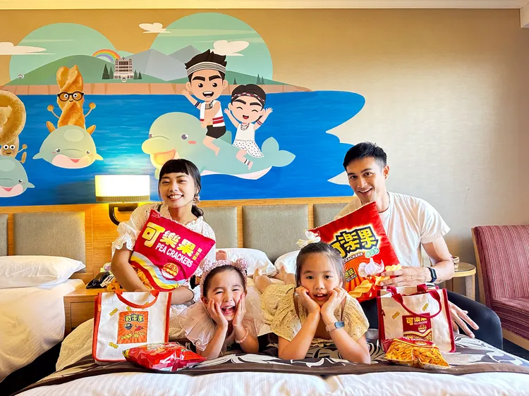 【福容花蓮店】吉祥物陪全家人樂逍遙。