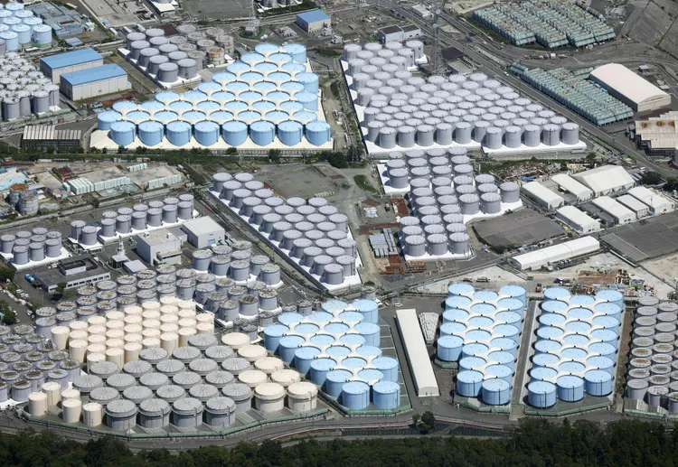 岸田強調國際原子能總署（IAEA）報告顯示，核處理水排海對於人類、環境造成的影響是可忽視的程度。資料照片
