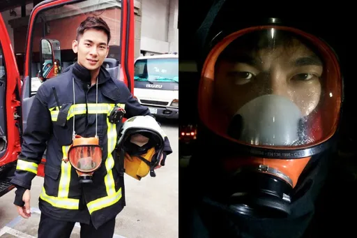 為演出曾問「衝火場不怕嗎?」 男星被消防員「一句話」重擊:需要多大決心