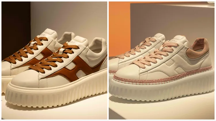 人氣厚底小白鞋全新一季持續亮相。品牌提供