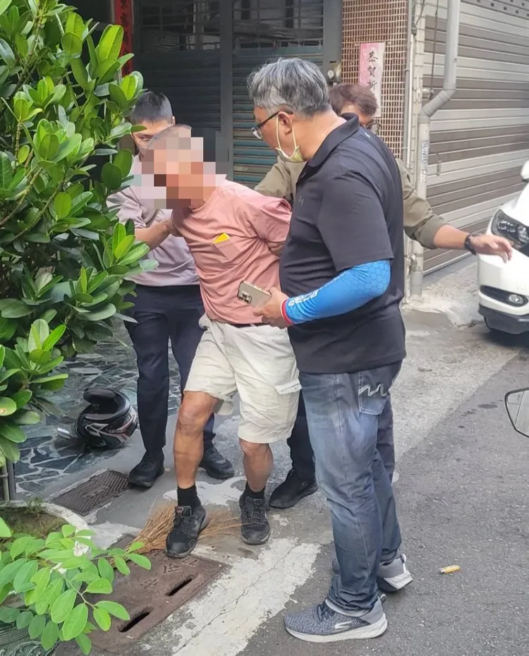 66歲嫌犯7小時後就被逮。翻攝畫面