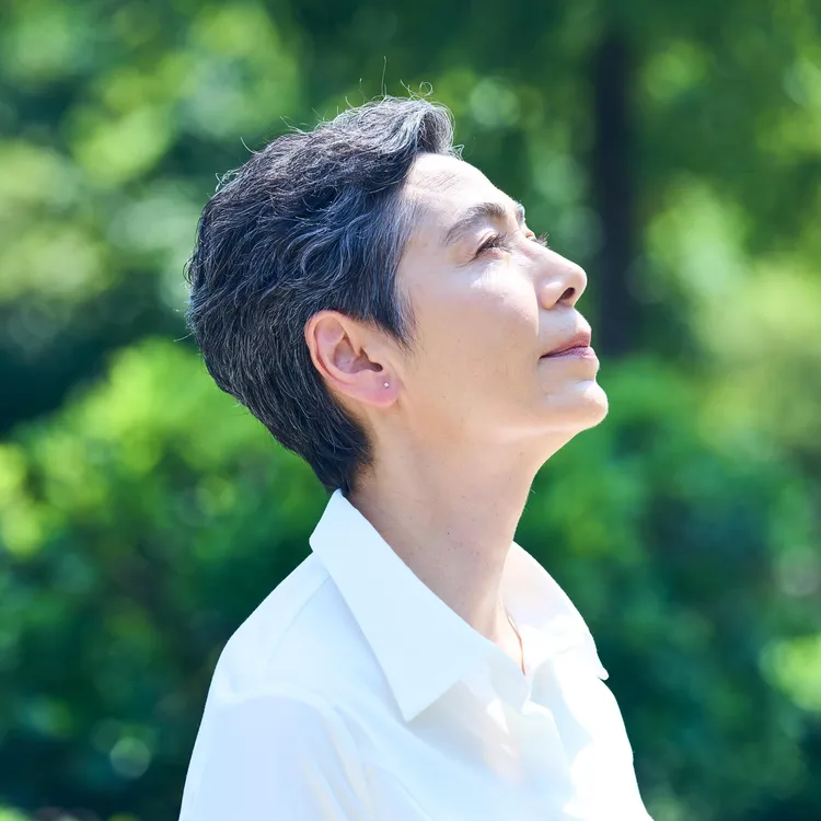 賴佩霞在《人選之人》劇中飾演總統參選人並勝選。翻攝自林月真臉書