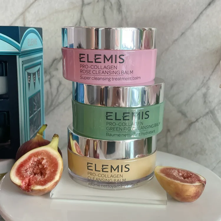 ELEMIS海洋膠原精油卸妝膏是品牌的熱賣單品，過往曾推出經典款與大馬士革玫瑰款。張家玲攝