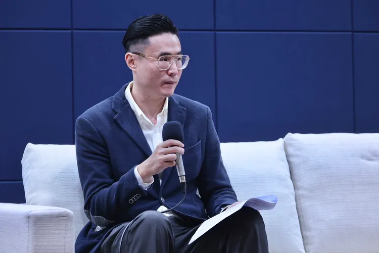 傅俊豪指出父親傅達仁的遺願，就是期盼台灣通過尊嚴善終法。林林攝